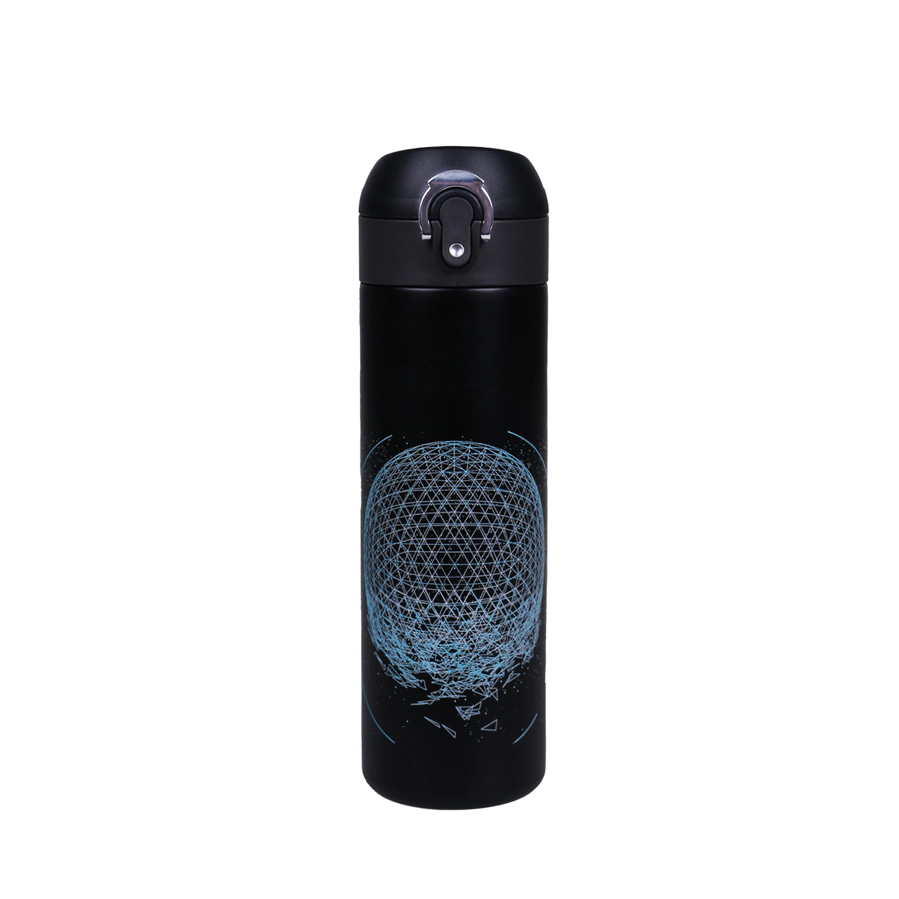 termica Mars 420ml nero/acciaio